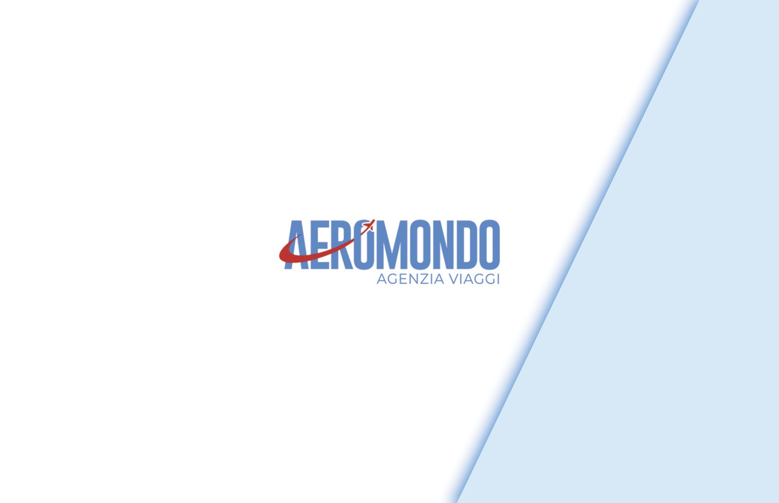 Aeromondo — biglietto da visita, fronte
