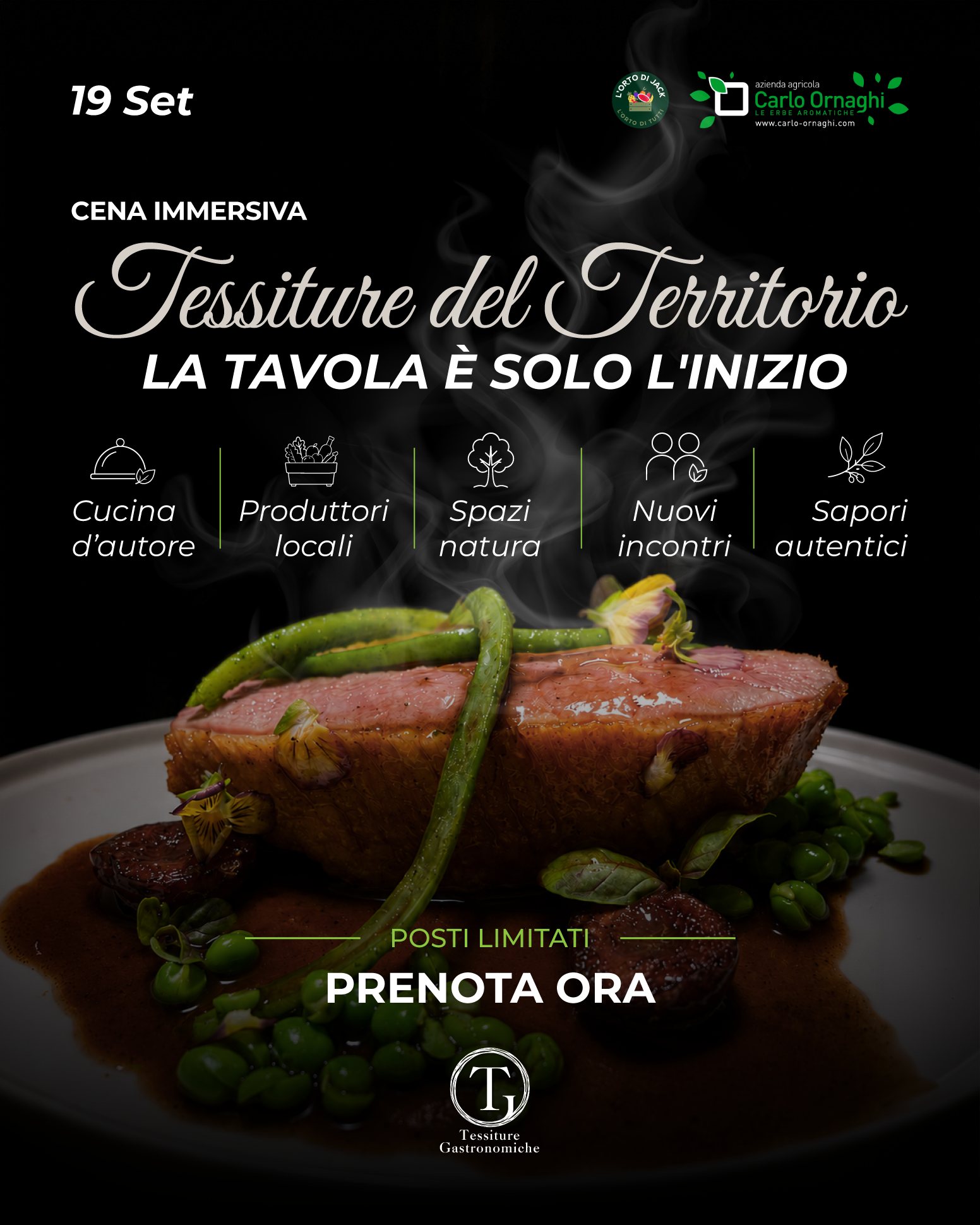 Tessiture del Territorio — locandina